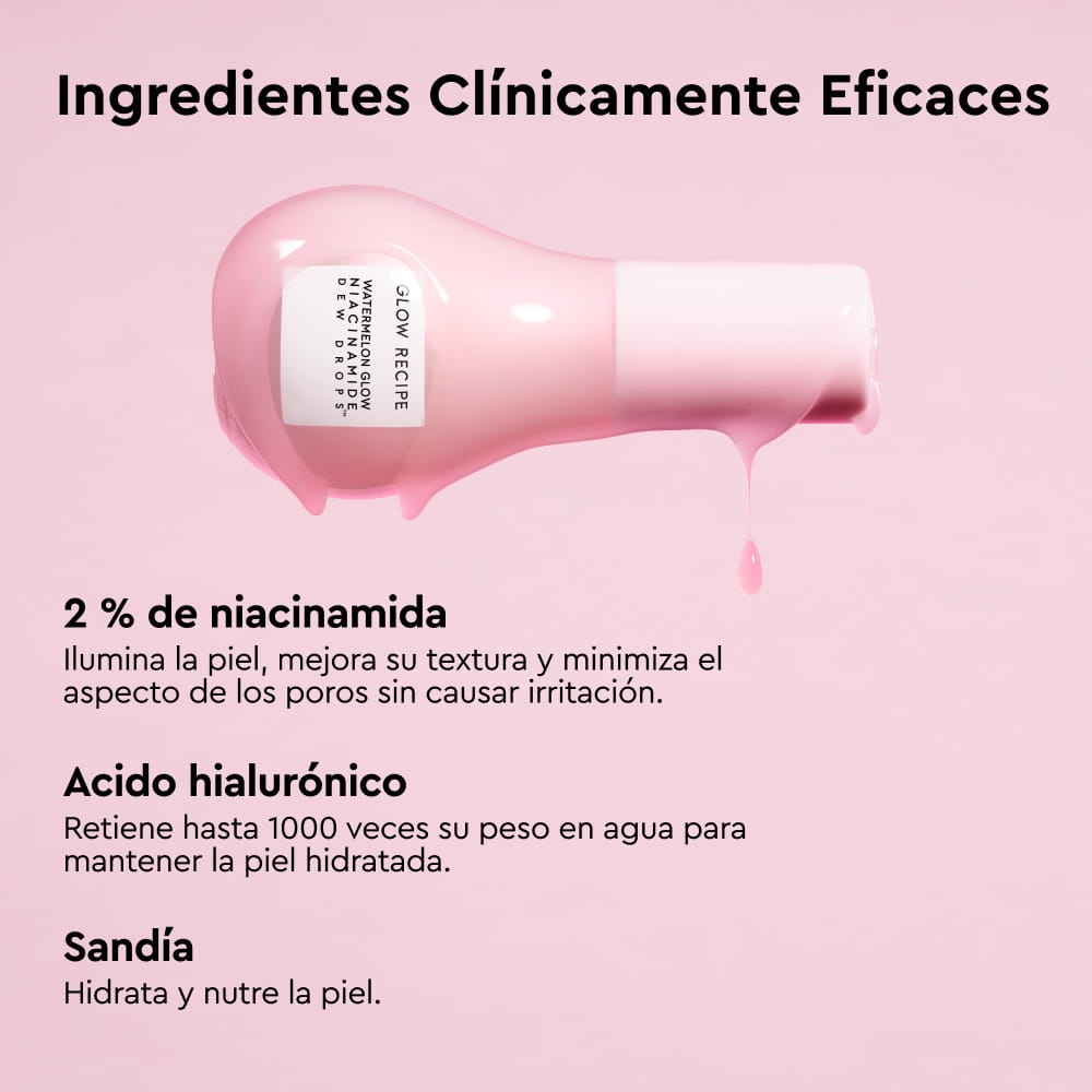 WATERMELON GLOW NIACINAMIDE DEW DROPS SERUM (SUERO ILUMINADOR)